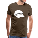 Bräutigam Männer Premium T-Shirt - Edelbraun