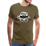 Bräutigam Kommando Männer Premium T-Shirt - Khaki