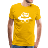 Bräutigam Männer Premium T-Shirt - Sonnengelb