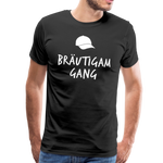 Bräutigam Gang Männer Premium T-Shirt - Schwarz