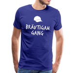 Bräutigam Gang Männer Premium T-Shirt - Königsblau