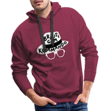 Bräutigam Kommando Men’s Premium Hoodie - Bordeaux