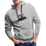 Bräutigam Kommando Men’s Premium Hoodie - Grau meliert