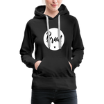 Braut Frauen Premium Hoodie - Schwarz