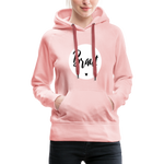 Braut Frauen Premium Hoodie - Kristallrosa