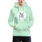 Braut Girls Frauen Premium Hoodie - helles Mintgrün