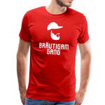 Bräutigam Gang Männer Premium T-Shirt - Rot