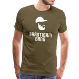 Bräutigam Gang Männer Premium T-Shirt - Khaki