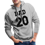 Dad Men’s Premium Hoodie - Grau meliert