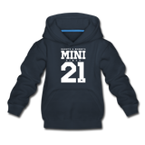 Mini Kinder Premium Hoodie - Navy