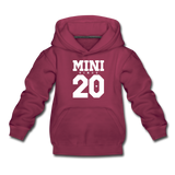 Mini Kinder Premium Hoodie - Bordeaux