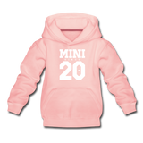 Mini Kinder Premium Hoodie - Kristallrosa