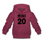 Mini Kinder Premium Hoodie - Bordeaux