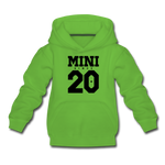 Mini Kinder Premium Hoodie - Hellgrün
