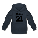 Mini Kinder Premium Hoodie - Navy