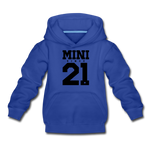 Mini Kinder Premium Hoodie - Royalblau