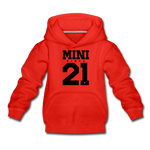 Mini Kinder Premium Hoodie - Rot