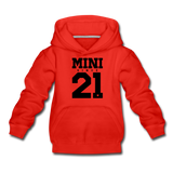 Mini Kinder Premium Hoodie - Rot