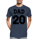 Dad Männer Premium Bio T-Shirt - Navy