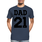 Dad Männer Premium Bio T-Shirt - Navy