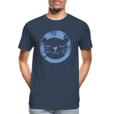 Lowe Männer Premium Bio T-Shirt - Navy