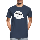 Bräutigam Gang Männer Premium Bio T-Shirt - Navy