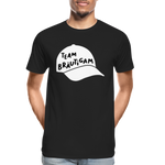 Bräutigam Team Männer Premium Bio T-Shirt - Schwarz