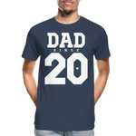 Dad Männer Premium Bio T-Shirt - Navy