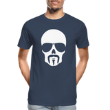 Halloween Männer Premium Bio T-Shirt - Navy