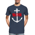 Moin Männer Premium Bio T-Shirt - Navy