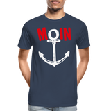 Moin Männer Premium Bio T-Shirt - Navy