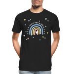 Good Vibes Only Männer Premium Bio T-Shirt - Schwarz