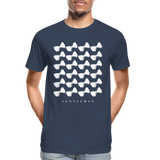 Gentleman Männer Premium Bio T-Shirt - Navy