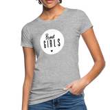 Braut Girls Frauen Bio-T-Shirt - Grau meliert