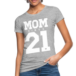 Mom Frauen Bio-T-Shirt - Grau meliert