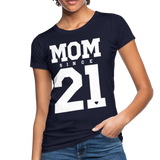 Mom Frauen Bio-T-Shirt - Navy