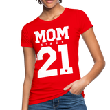 Mom Frauen Bio-T-Shirt - Rot