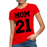 Mom Frauen Bio-T-Shirt - Rot