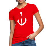 Moin Frauen Bio-T-Shirt - Rot