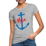 Moin Frauen Bio-T-Shirt - Grau meliert