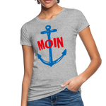 Moin Frauen Bio-T-Shirt - Grau meliert