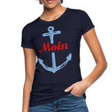 Moin Frauen Bio-T-Shirt - Navy