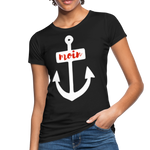 Moin Frauen Bio-T-Shirt - Schwarz