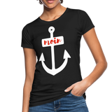 Moin Frauen Bio-T-Shirt - Schwarz