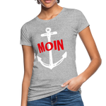 Moin Frauen Bio-T-Shirt - Grau meliert