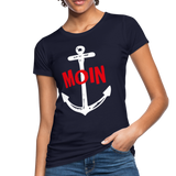 Moin Frauen Bio-T-Shirt - Navy