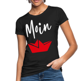 Moin Frauen Bio-T-Shirt - Schwarz