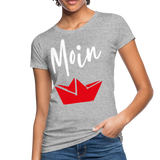 Moin Frauen Bio-T-Shirt - Grau meliert