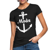 Moin Frauen Bio-T-Shirt - Schwarz