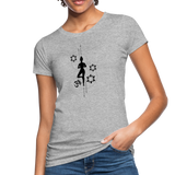 Yoga Frauen Bio-T-Shirt - Grau meliert